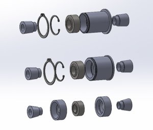 Mazda Miata Control Arm Bushings - Front Lower - SPL Parts - Spherical Bushing Kit - `16-`27